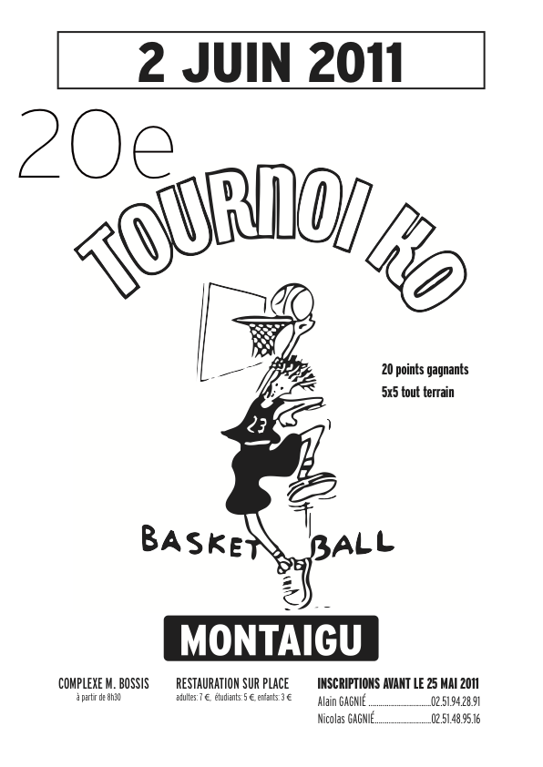 affiche tournoi